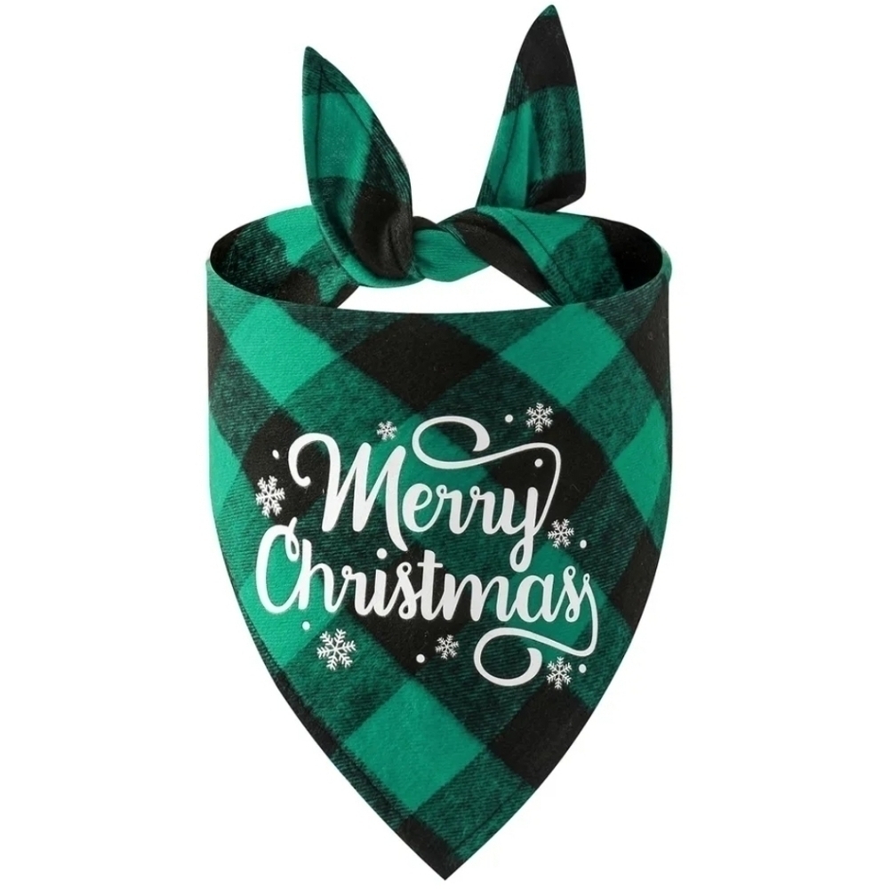 Merry Christmas Dog Scarf